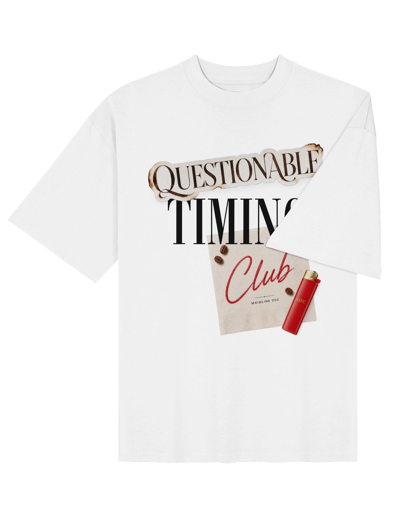 QTC Mainline 002 — Less Distresso Tee product image (4)
