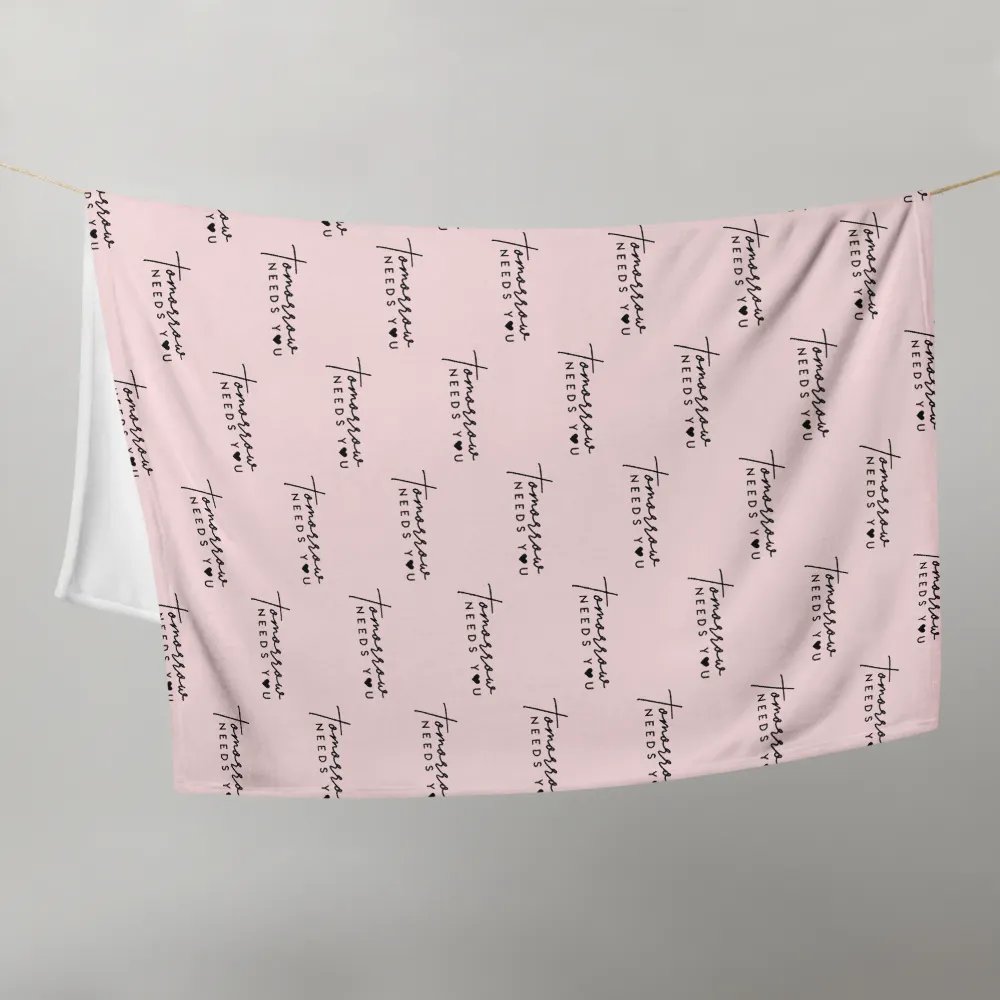 Tomorrow Needs You Blanket product image (10)