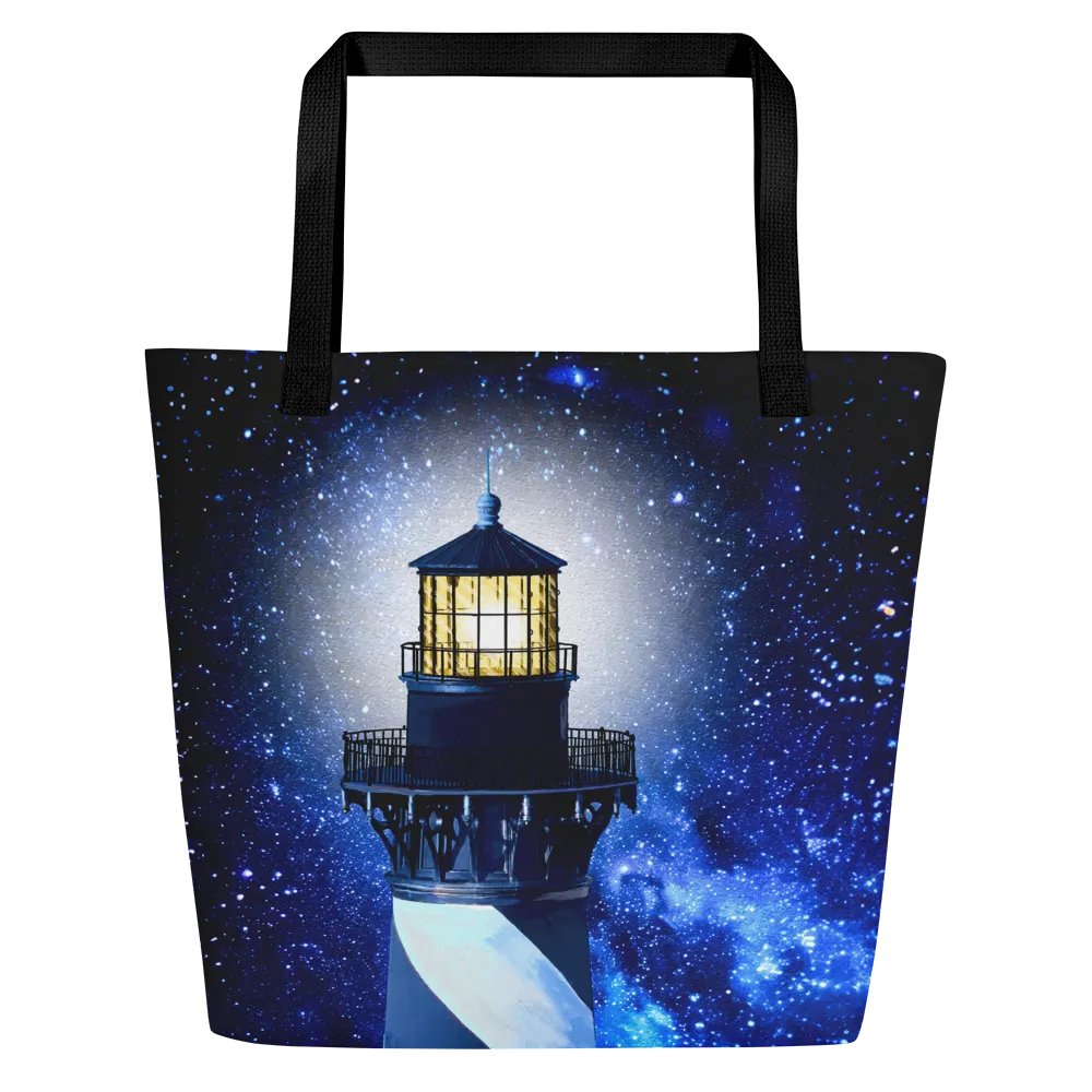 Cape Hatteras Lighthouse At Night - North Carolina Tote Bag product image (7)