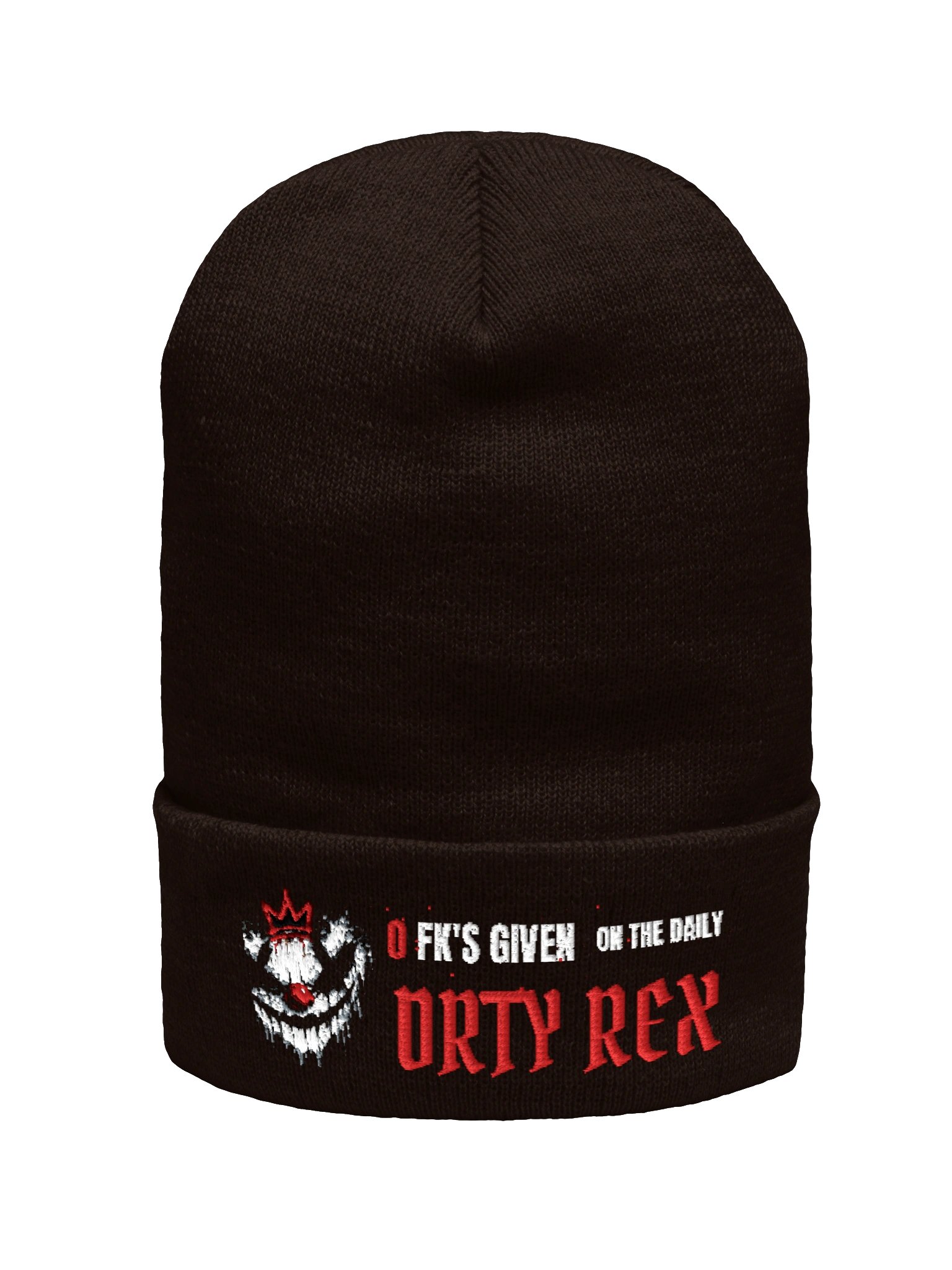 DRTY REX Blood Red Beanie product image (1)