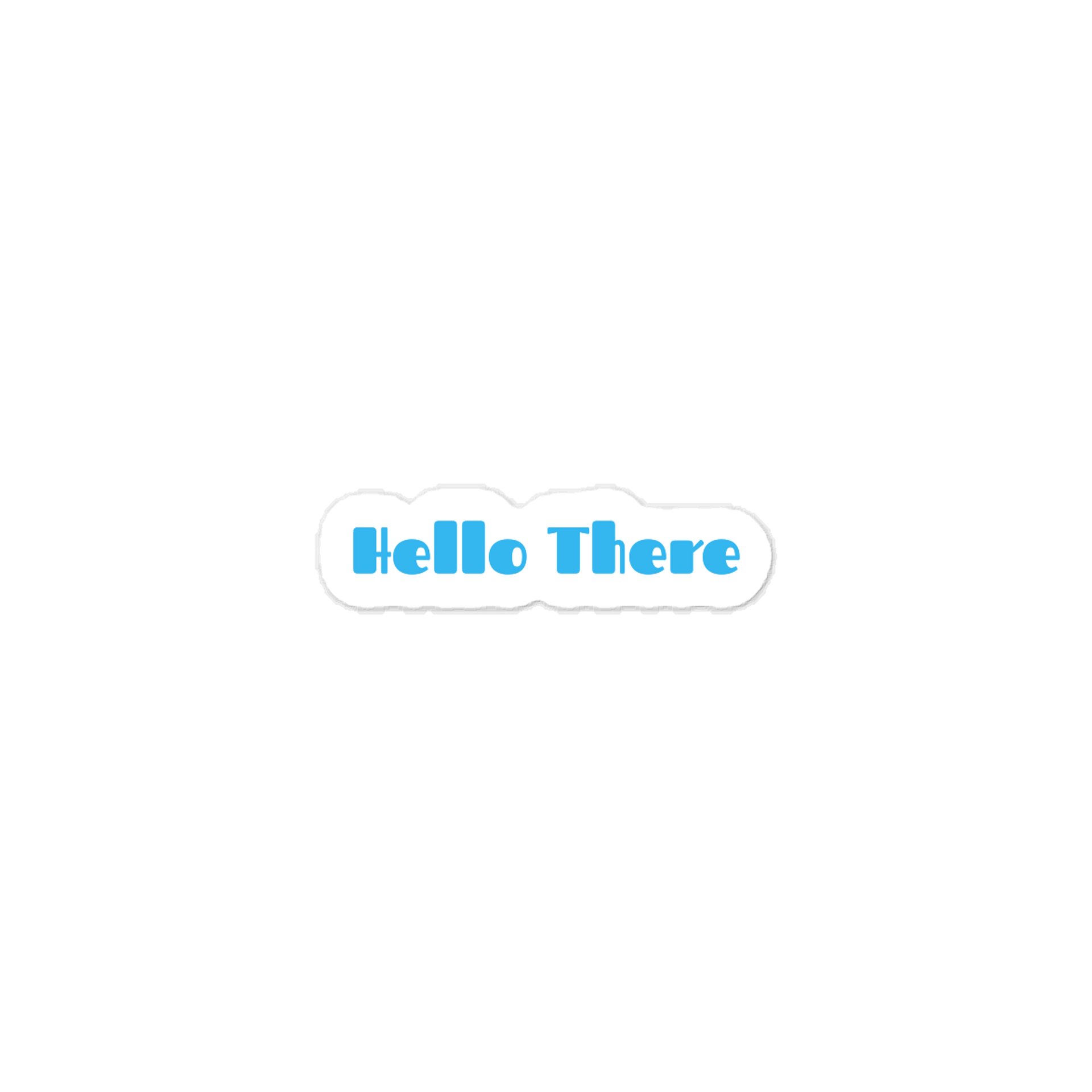 Hello There Sticker product image (1)