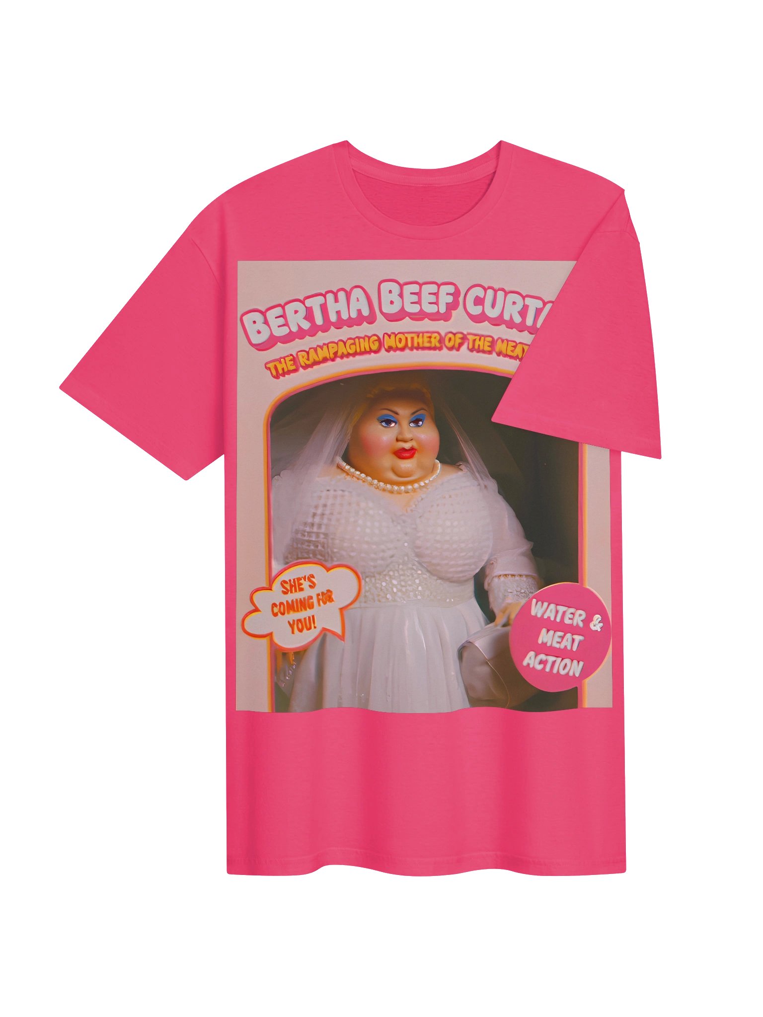 666 Toys | The OG Bertha Beef Curtains | Gildan Unisex Softstyle T-Shirt product image (4)
