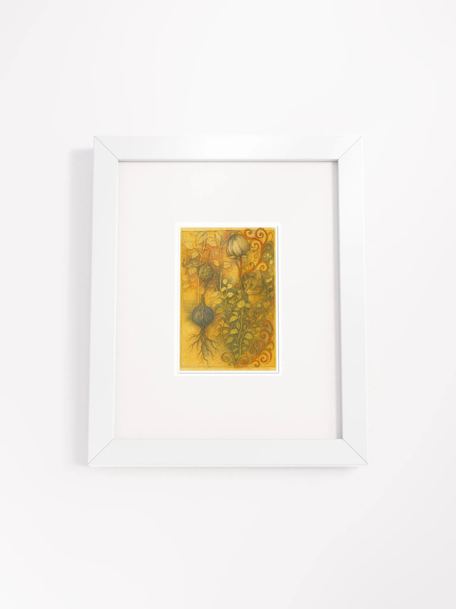 The Secret Garden Sketchbook Artprint Framed product image (1)