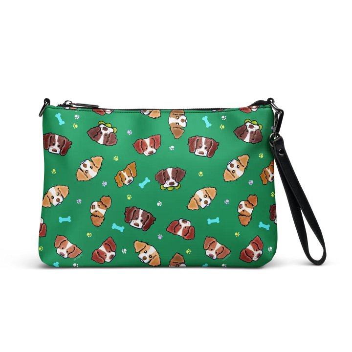Brittany dog art Crossbody Handbag product image (1)