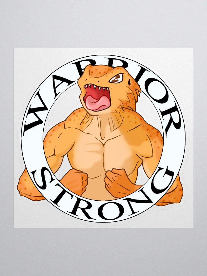 Warrior Strong Sticker product image (2)
