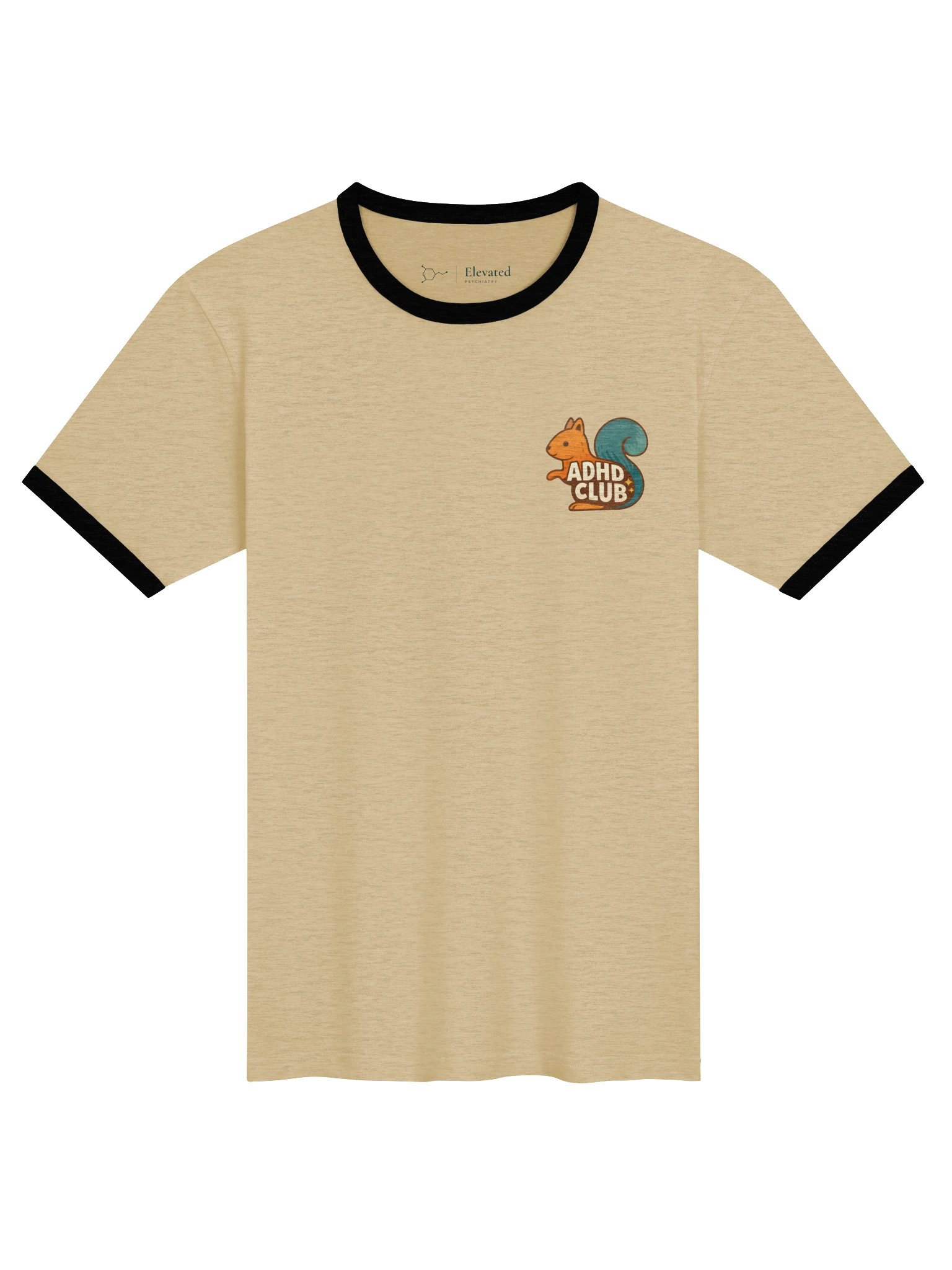ADHD Club Squirrel Ringer Tee product image (3)