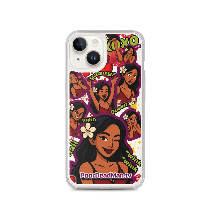 Pinky Pop Clear Phone Case product image (2)