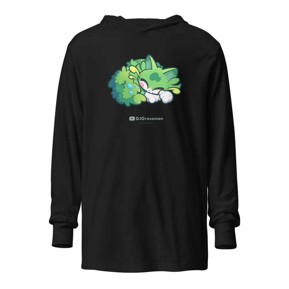 Sleeping Chloe • Unisex Hooded Long Sleeve Tee product image (1)