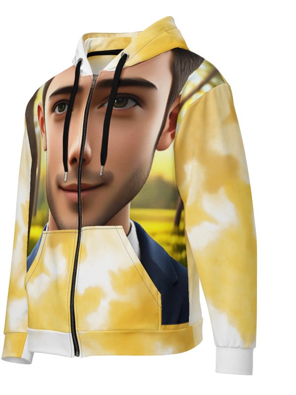 Felpa Unisex con Cappuccio #GREEN – Art Wear Icon Gabry Giacopino product image (2)