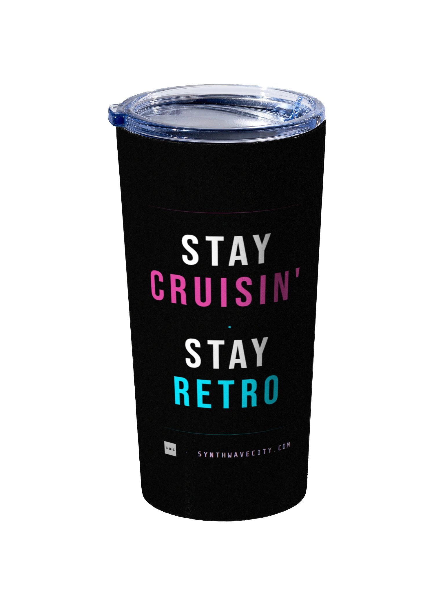 Stay Cruisin' Stay Retro | SWC | 20oz Stainless Steel Tumbler product image (2)