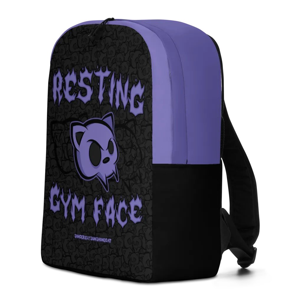 Resting Gym Face Backpack product image (4)