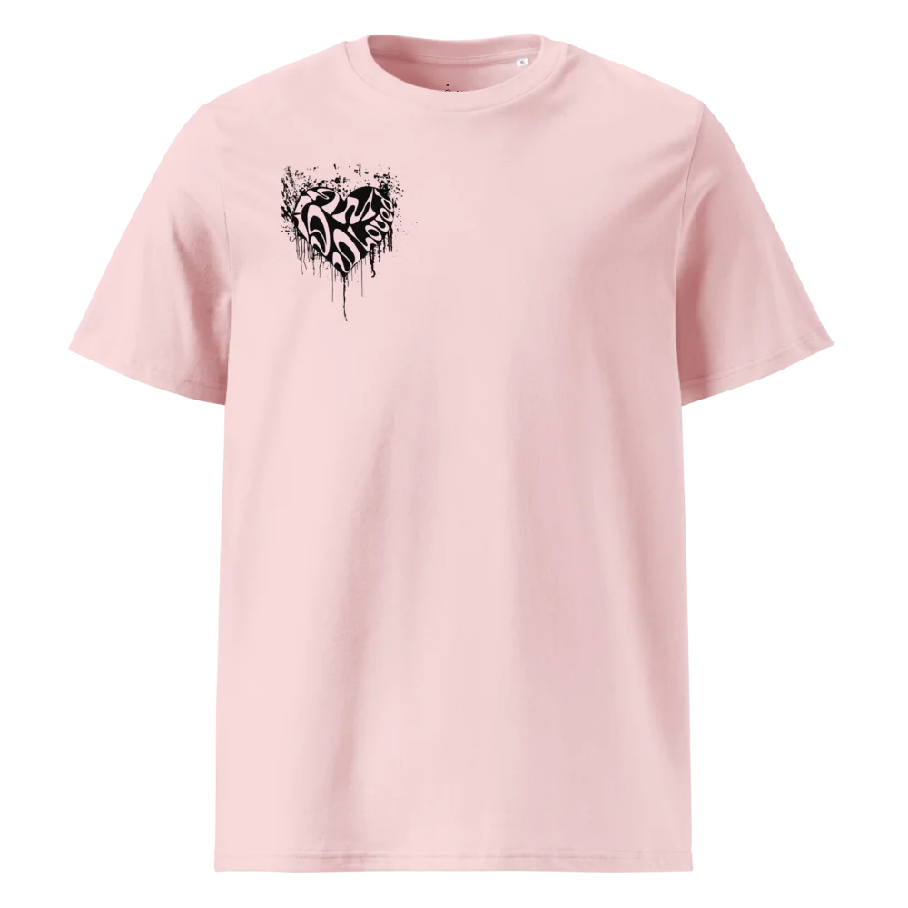 The Lives On HIGH | The Bloody Heart X Skeleton | UNISEX Tee | Black product image (7)