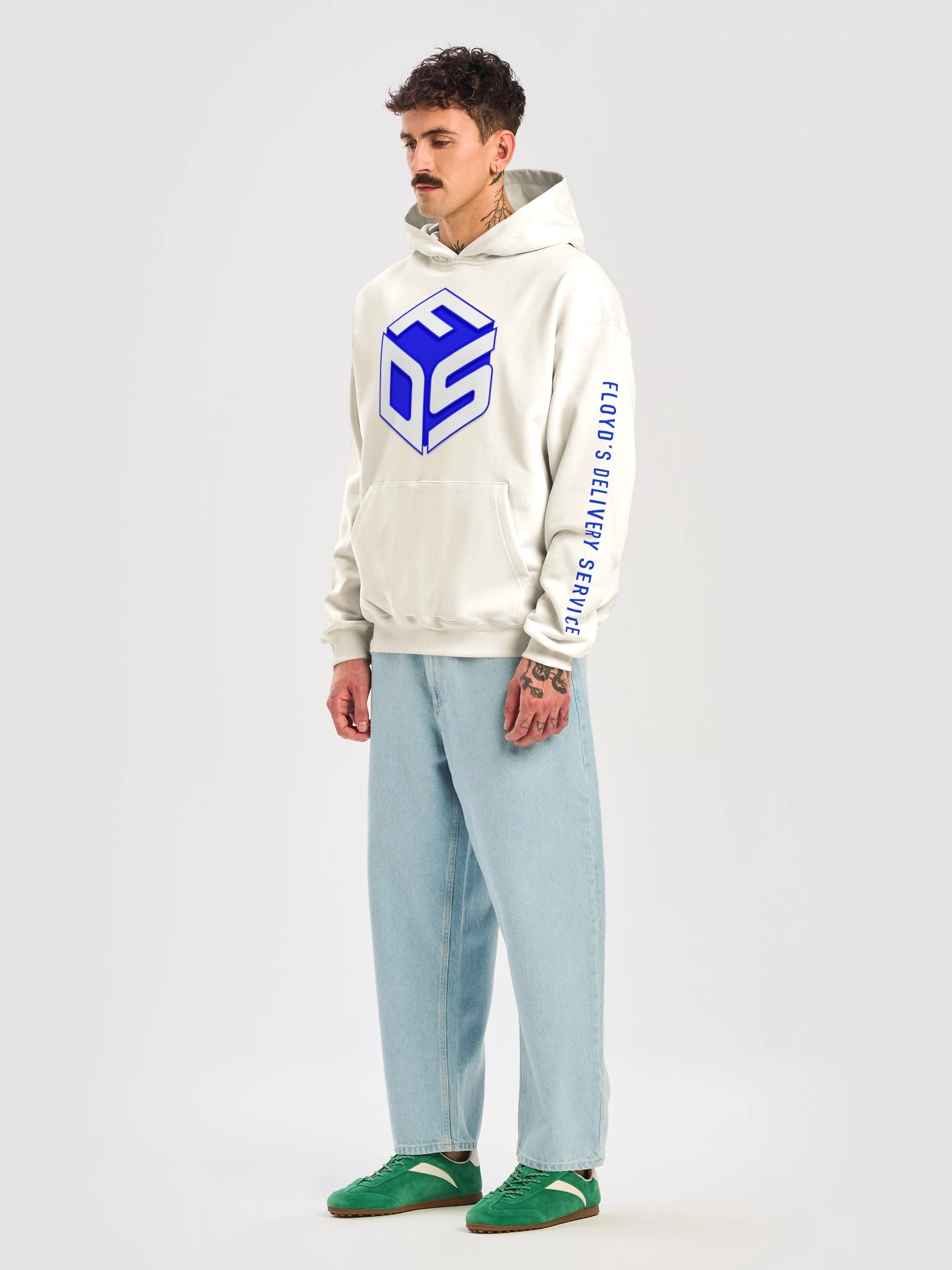 FDS Hoodie - White product image (7)