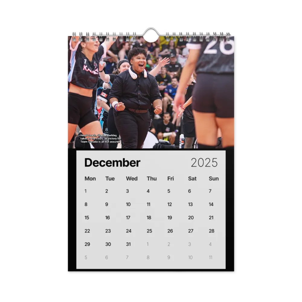 Team Canada Gold 2025 Calendar product image (4)
