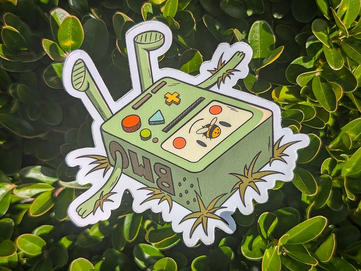 “BMO” | Adventure Time Waterproof Vinyl Sticker product image (1)