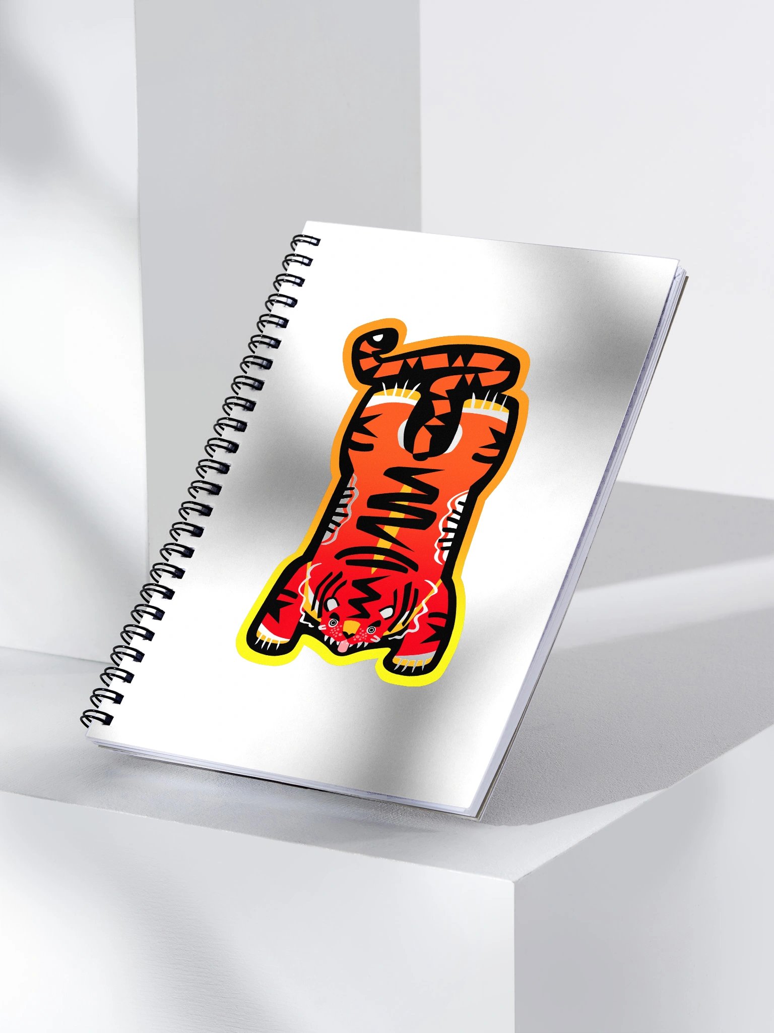 Red and Orange Tiger Notebook product image (3)