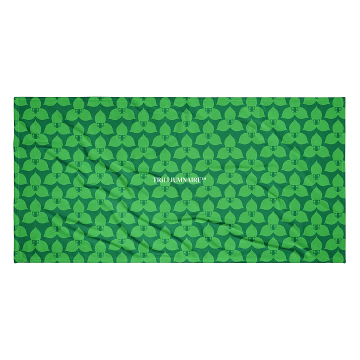 Trilliumnaire™ Icon Green Beach Towel product image (2)