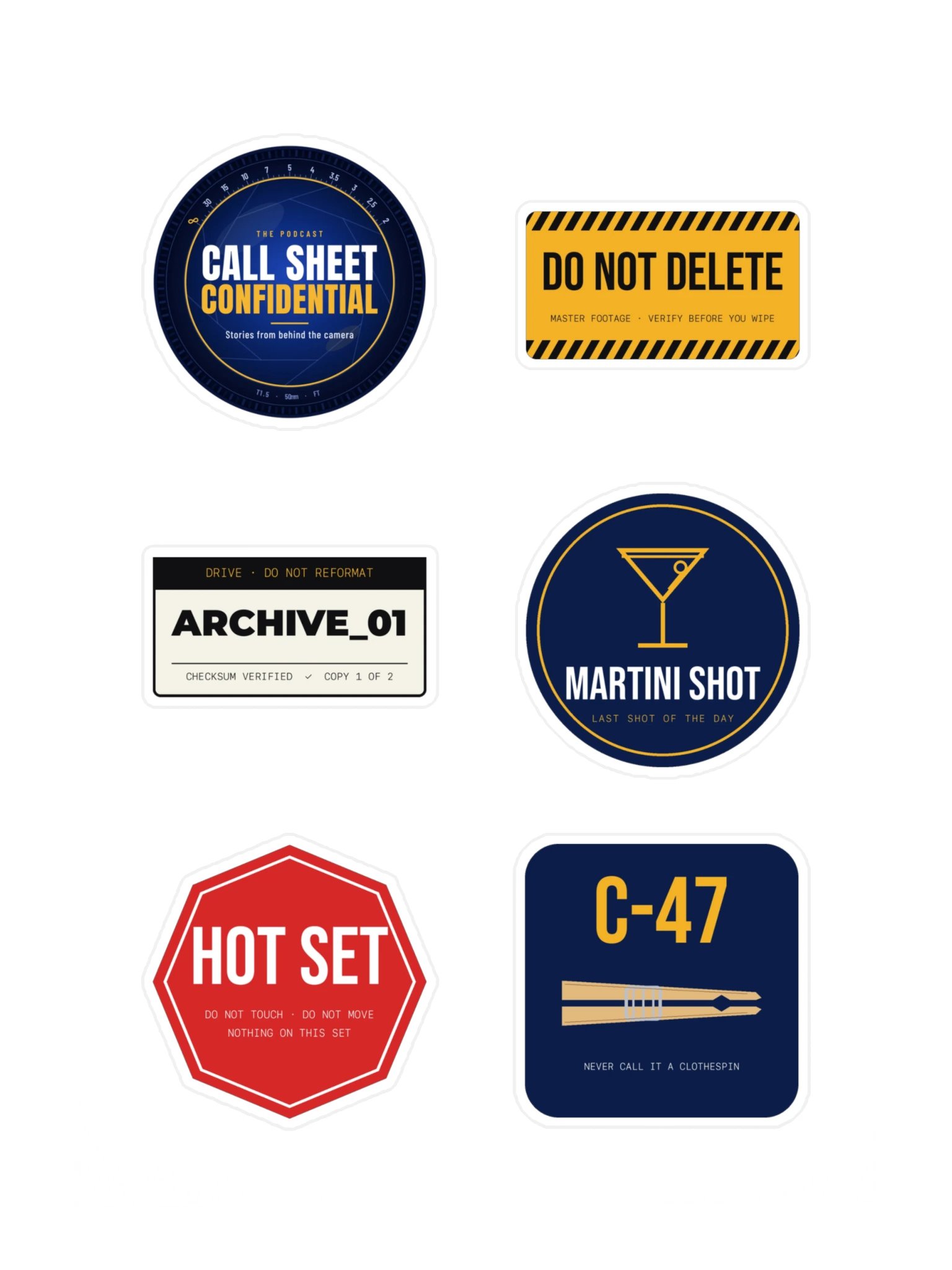 Road Case Sticker Sheet product image (3)