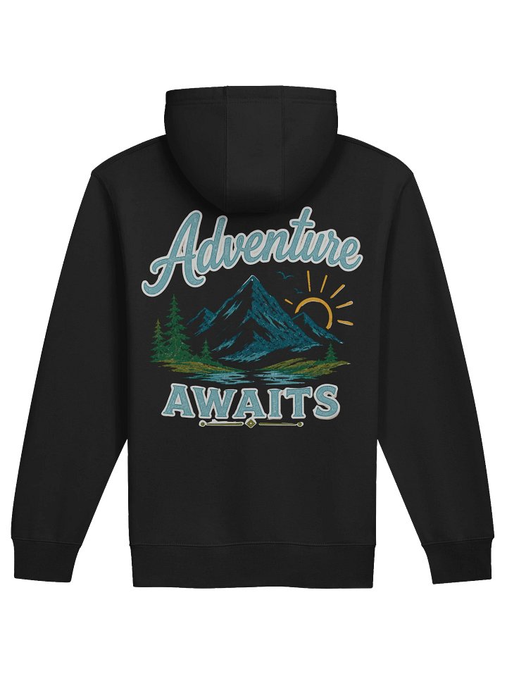 Adventure Awaits Twilight Collection Premium Zip Hoodie product image (2)