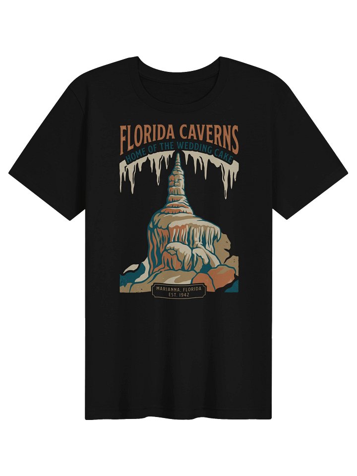 Florida Caverns Home of the Wedding Cake Tee product image (1)