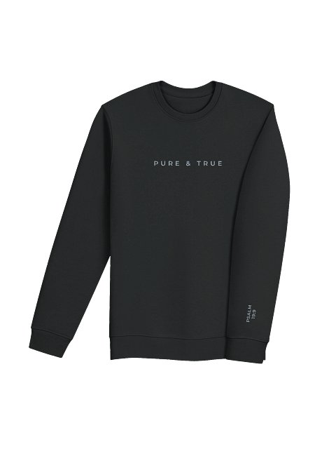 PURE &amp; TRUE OGANIC UNISEX CREWNECK