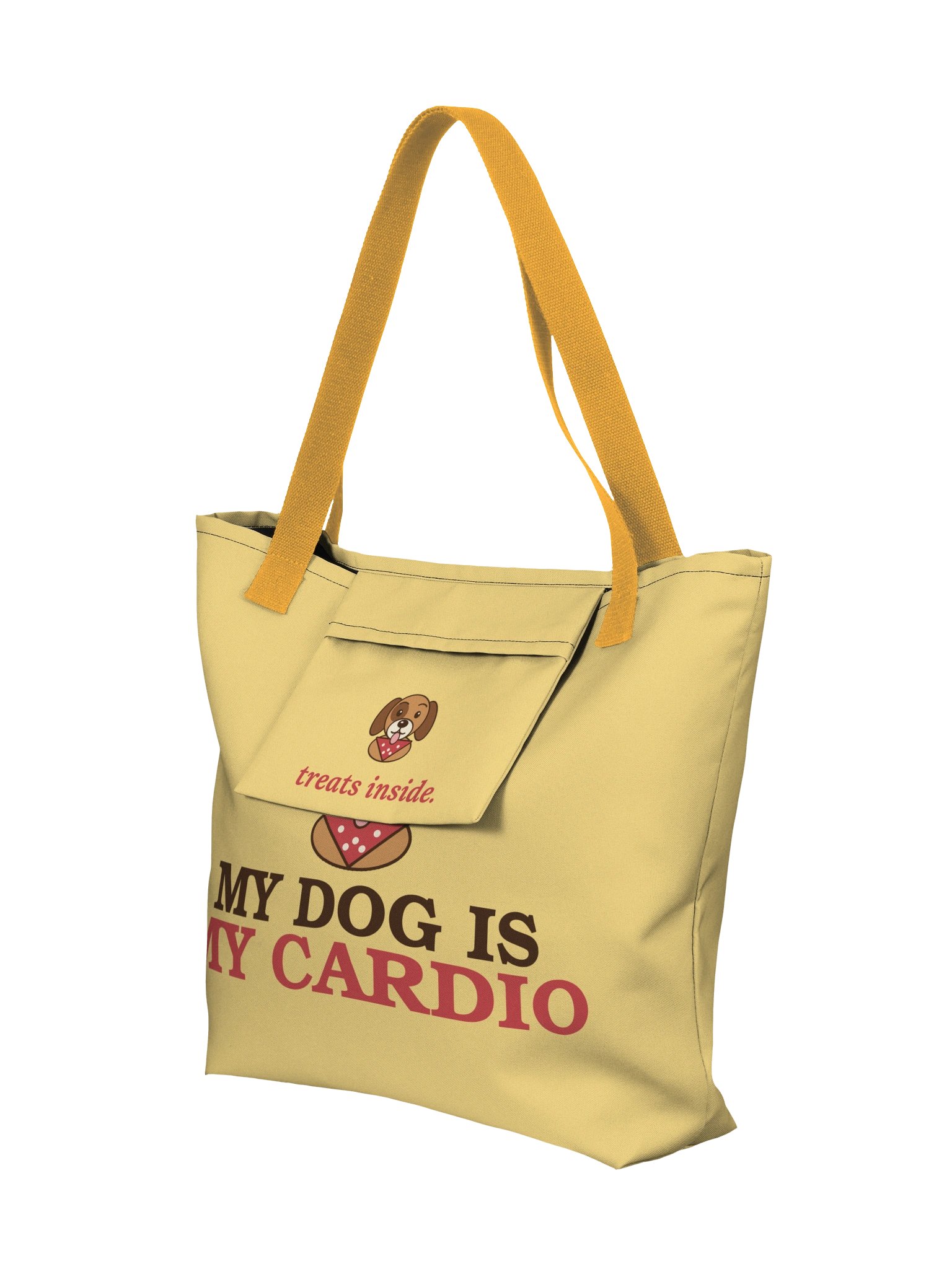 My Dog Is My Cardio Tote Bag – Funny Dog Mom & Dog Dad Gift product image (15)