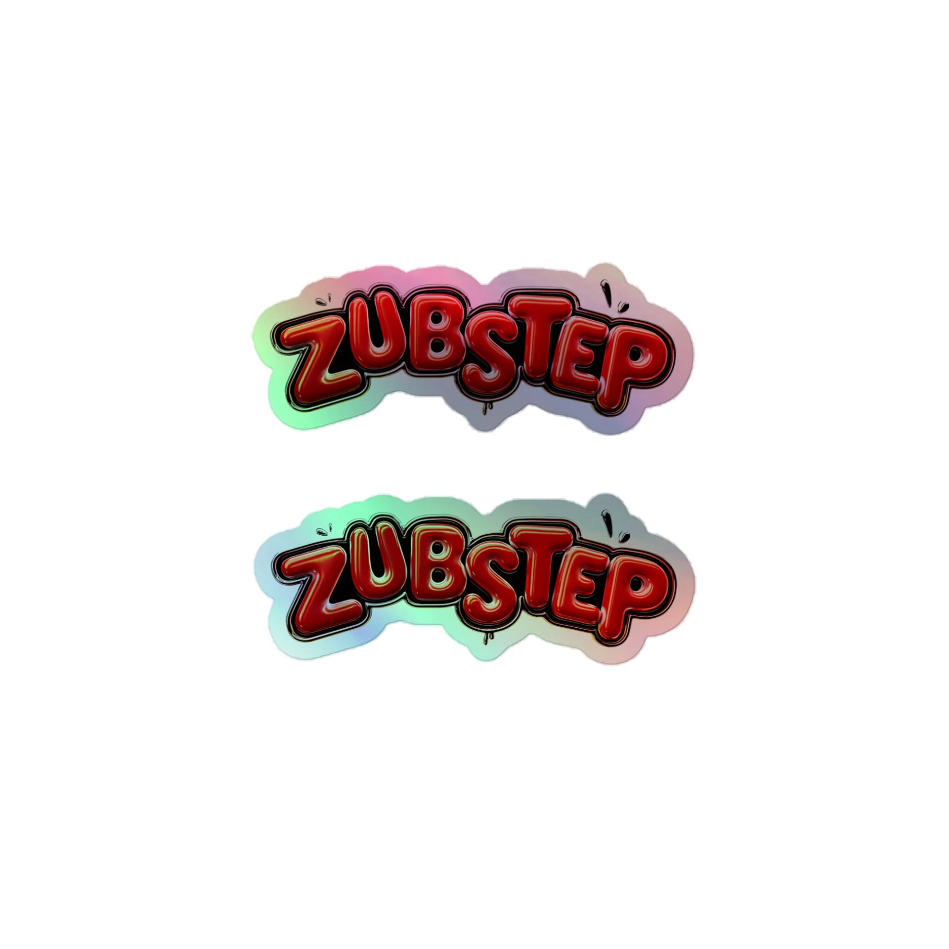 Zubstep Double Holo Stickers product image (1)