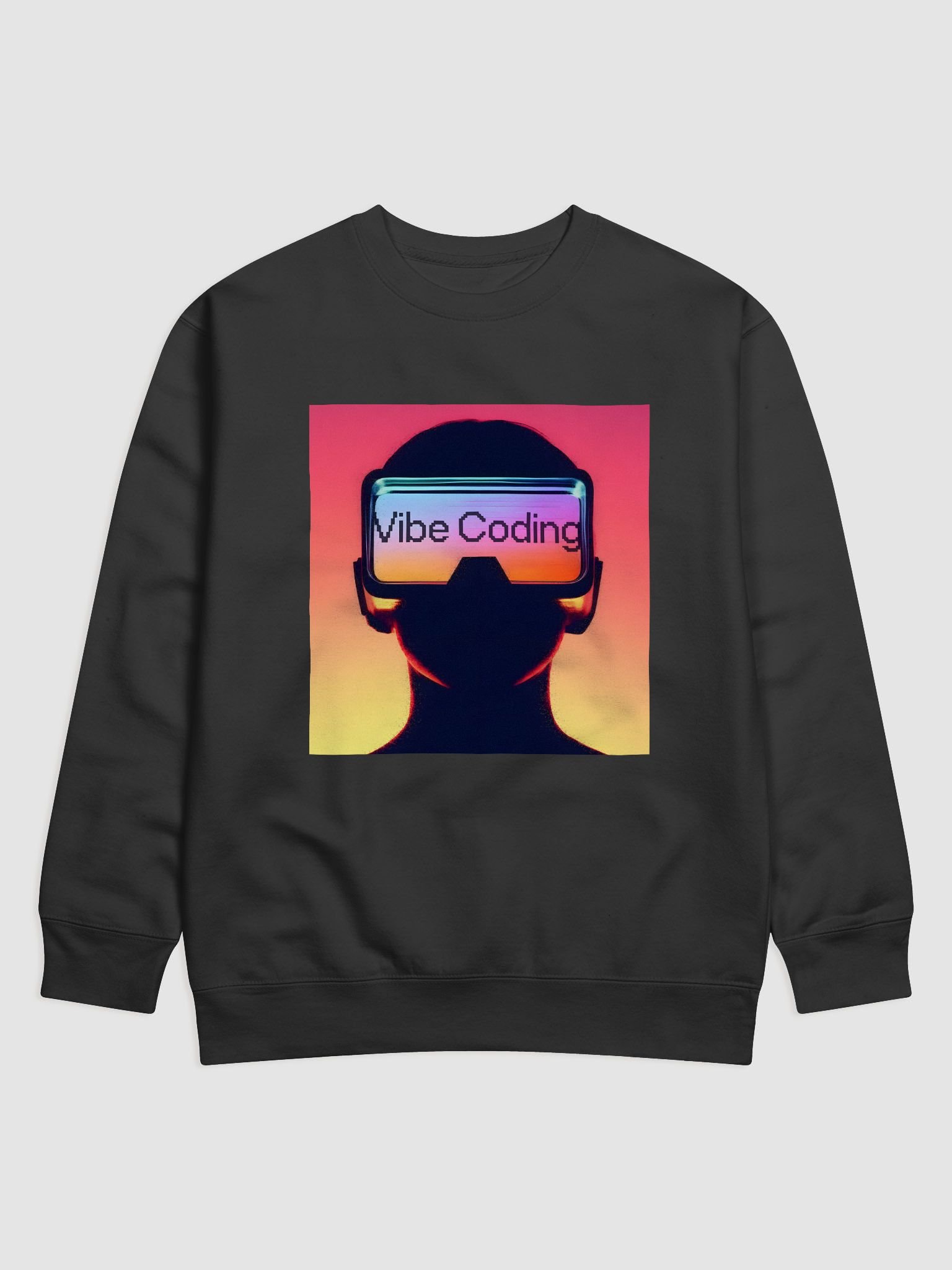 Vibe Coding: Round Neck Sweatshirt product image (1)