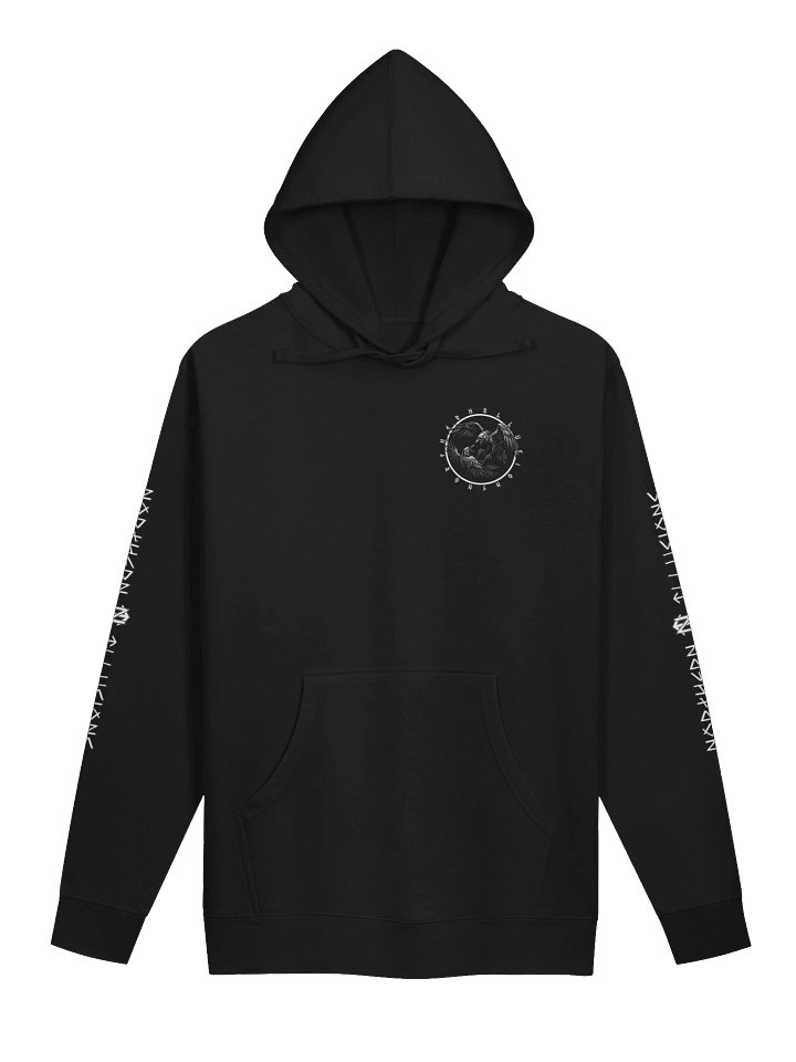 NORTHERN ILLUSIONS - Huginn and Muninn (Raven) Hoodie product image (2)