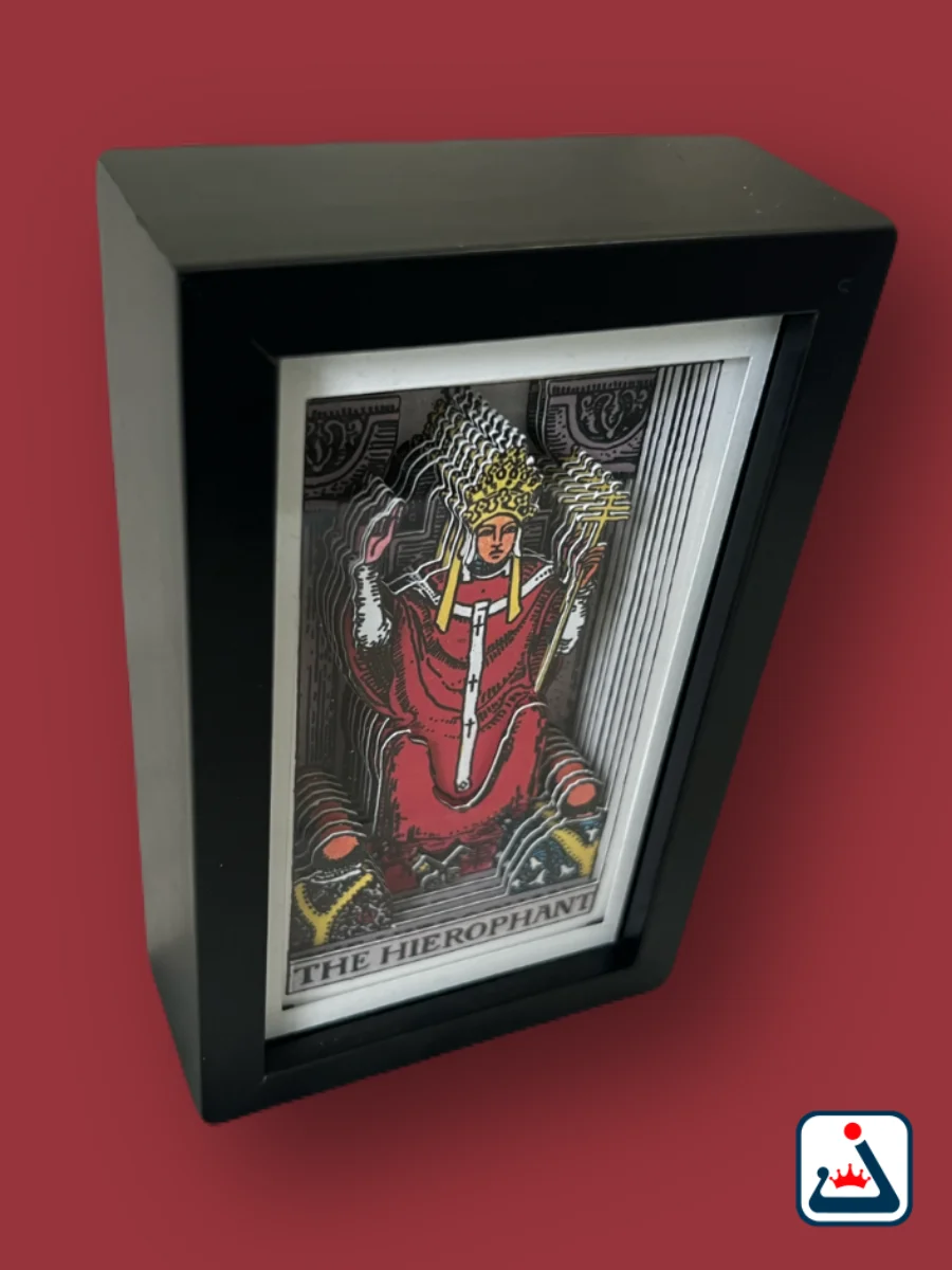 The Hierophant – 3D Tarot Shadow Box Art product image (4)