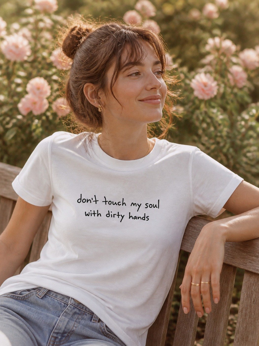 Don’t Touch My Soul With Dirty Hands Tee product image (2)