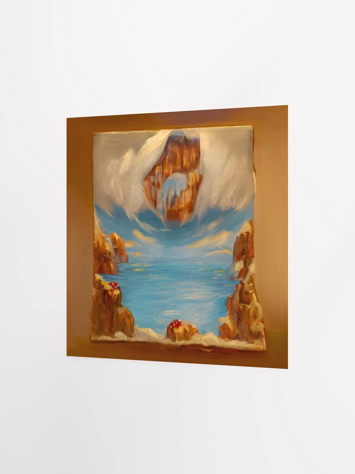 Surreal Waterscape Matte Poster product image (7)
