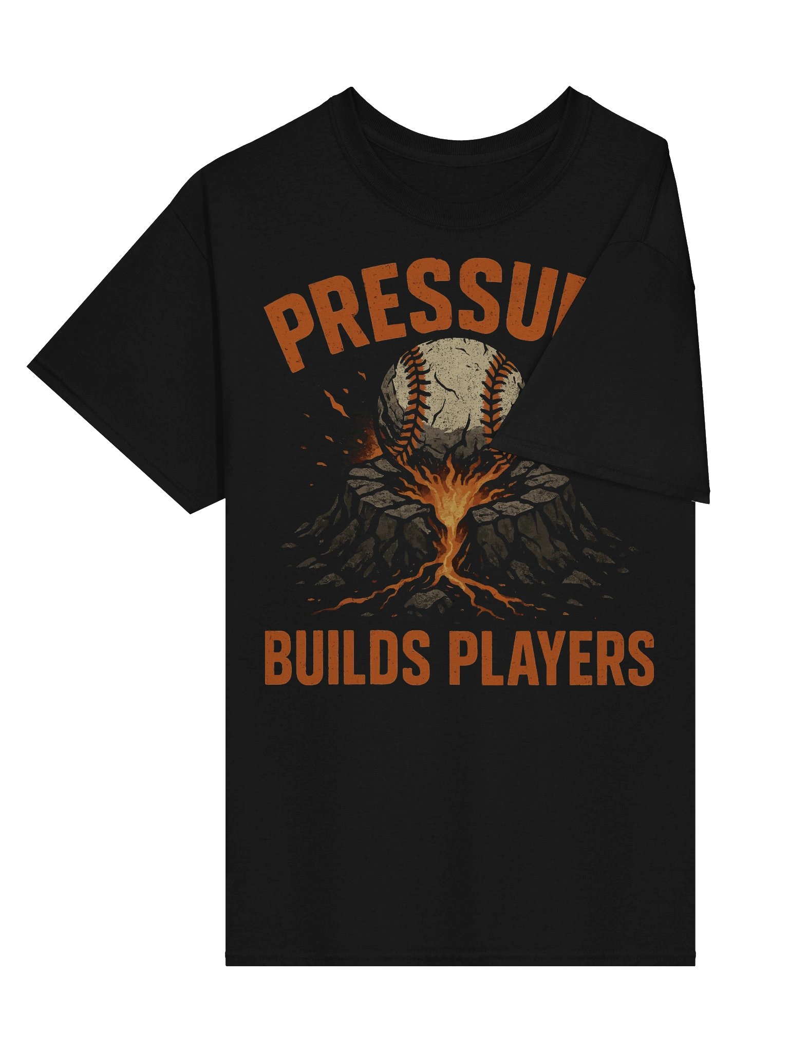 Pressure Builds Players Baseball Tee product image (3)