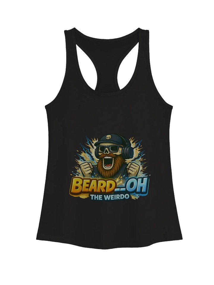 Beard__Oh Racerback Tank Top product image (1)