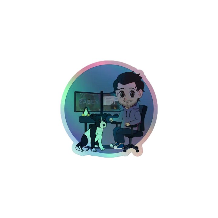 Zaney & Buddy Sticker product image (1)