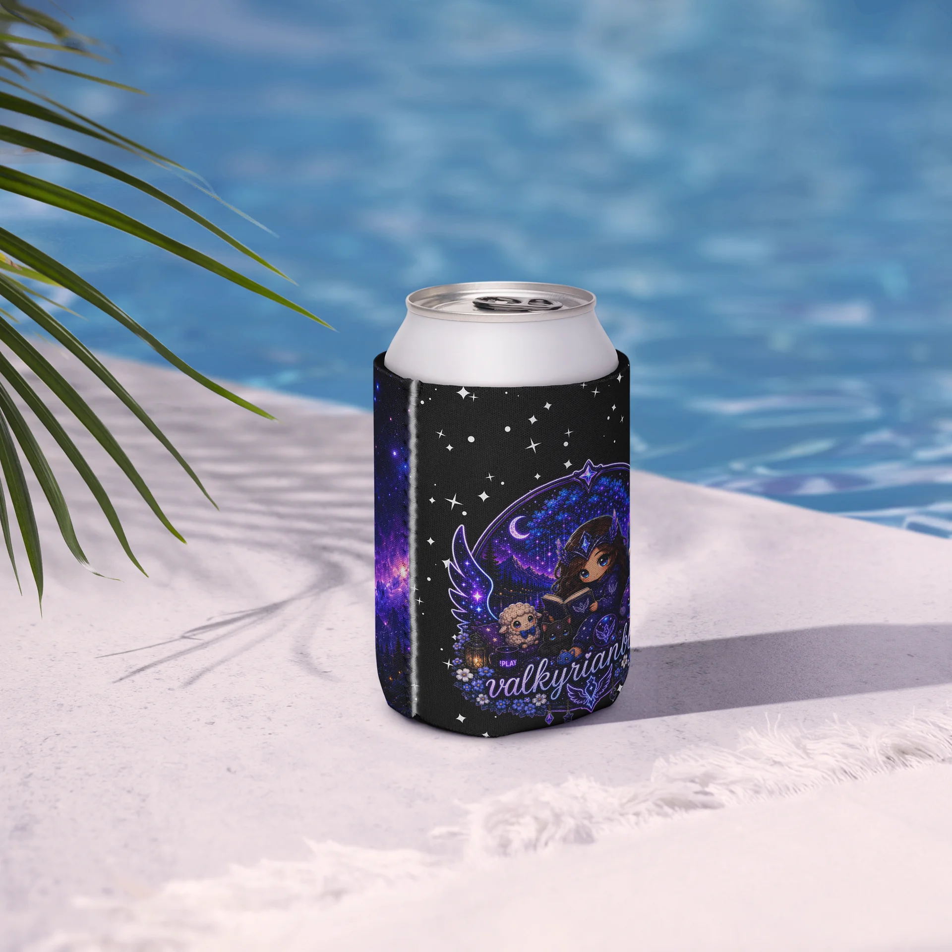 ValkyrianBlue Logo Can Cooler product image (7)