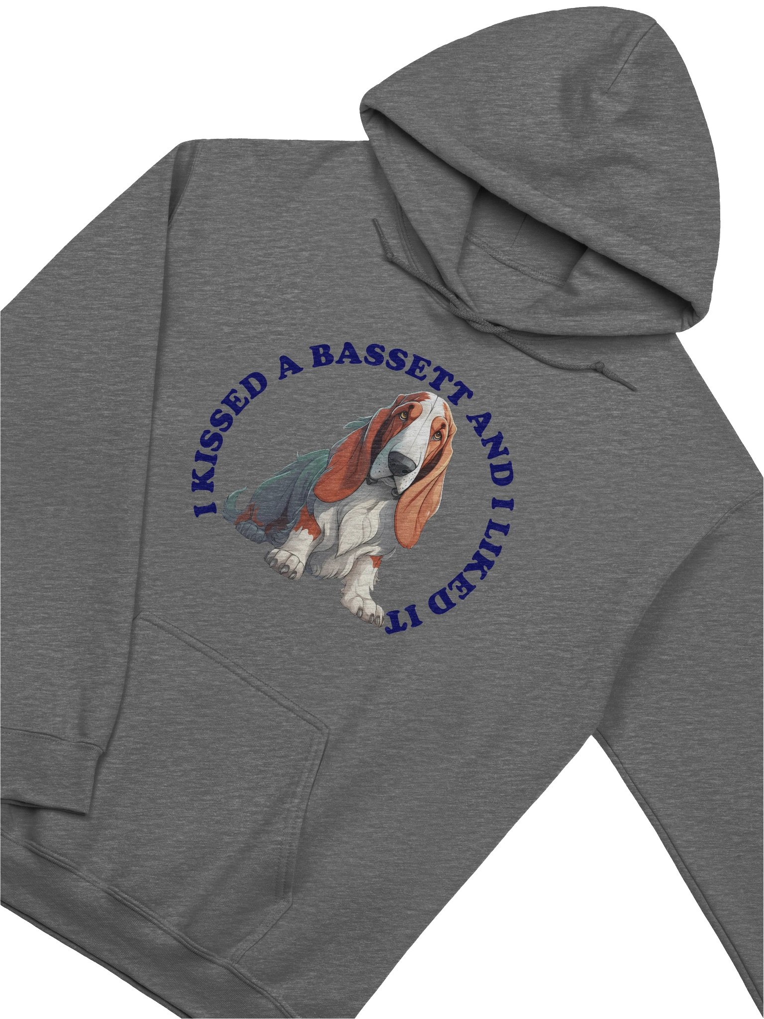 I Kissed a Bassett, Hoodie product image (2)