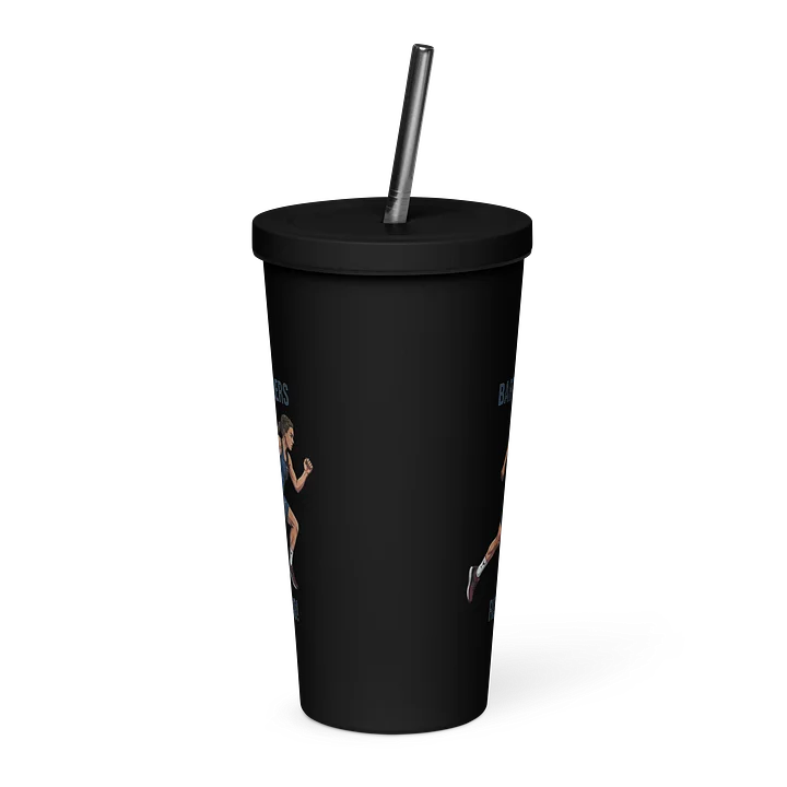 Bartender Athlete Tumbler with Straw | Ladies Running Edition product image (2)