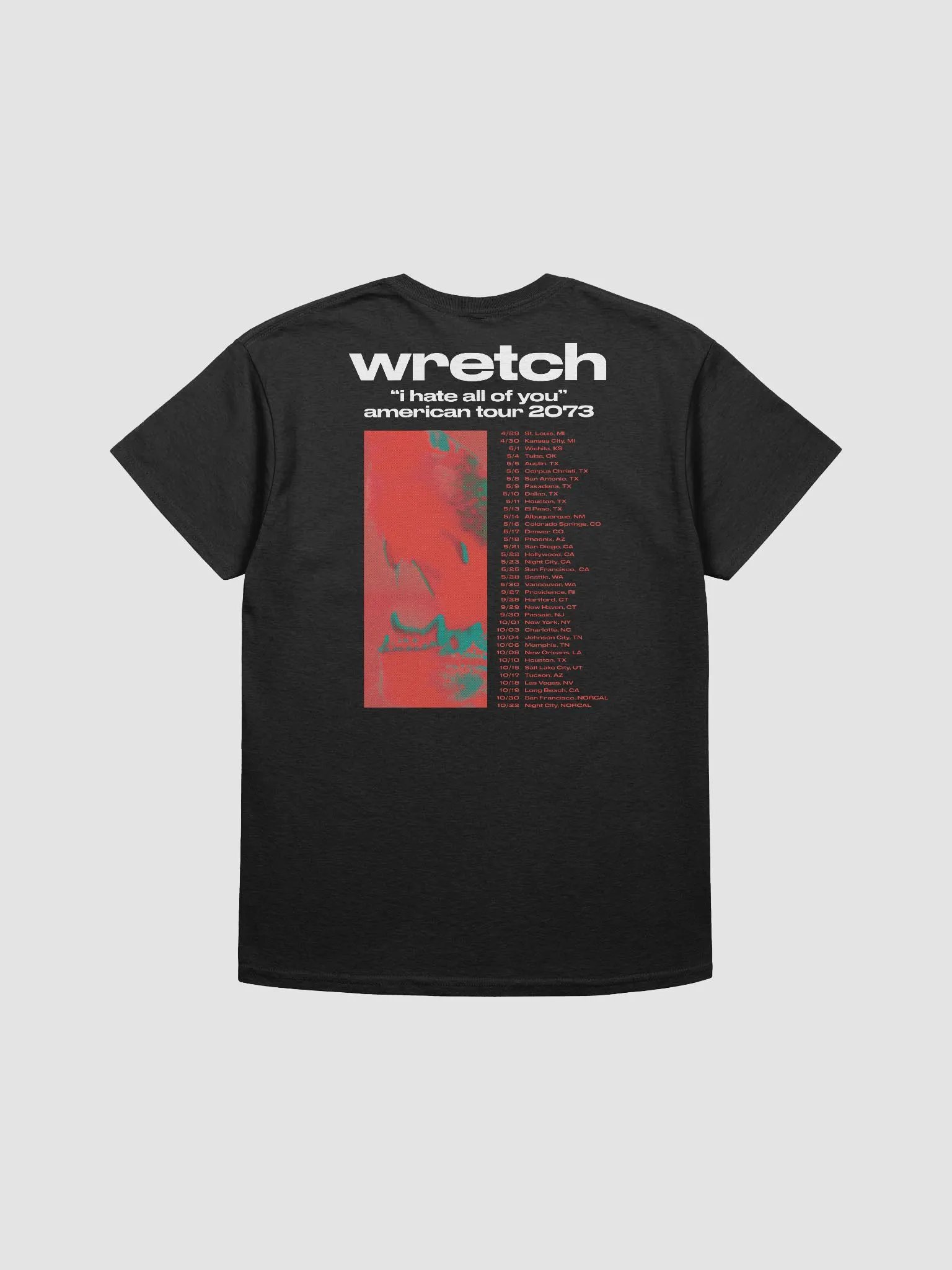HATE NA Tour 2073 T-Shirt product image (2)
