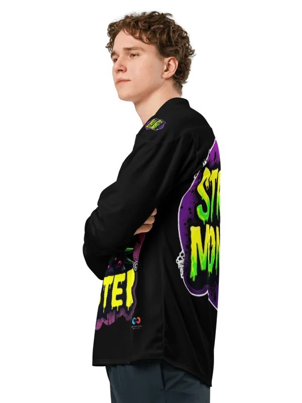LIMITED EDITION - CNX Core All-over print Unisex Long Sleeve Tee — Street Monster 002 product image (8)