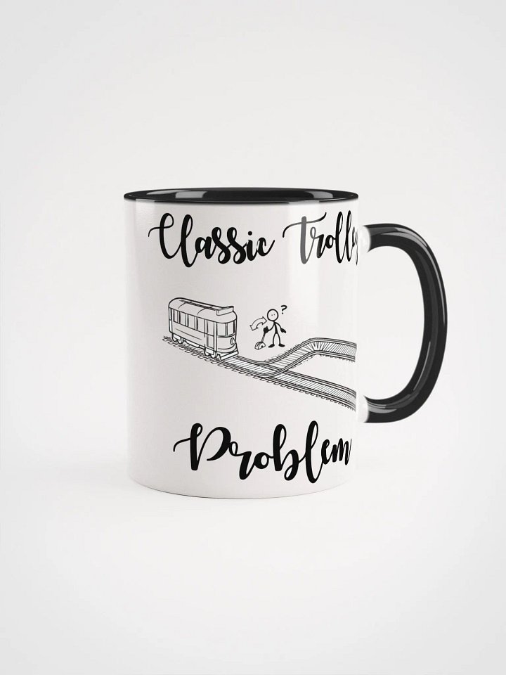 Killadrix Classic Trolley Problem - Colored Mug product image (1)