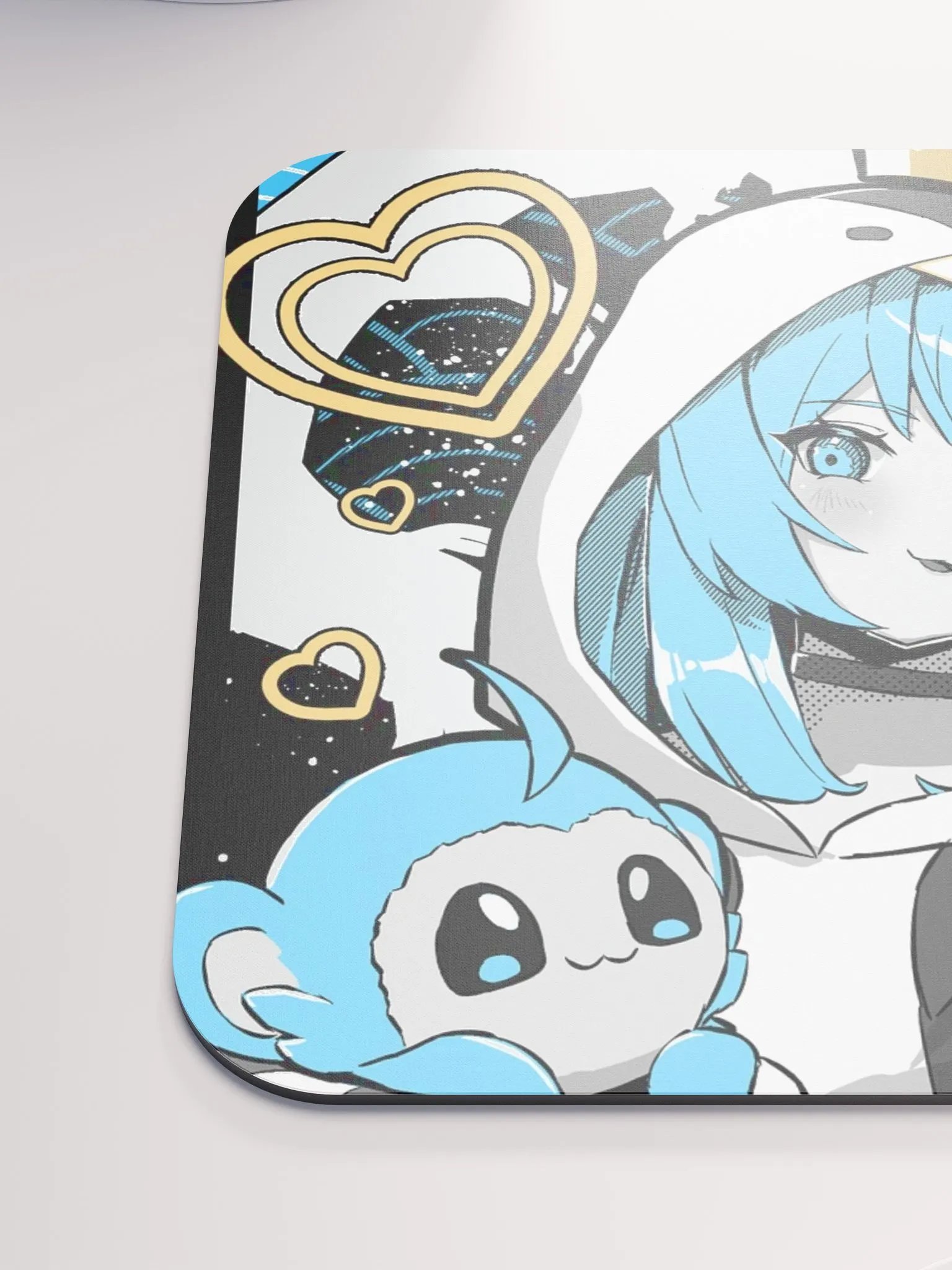 Black & Blue Mini Mousepad product image (6)