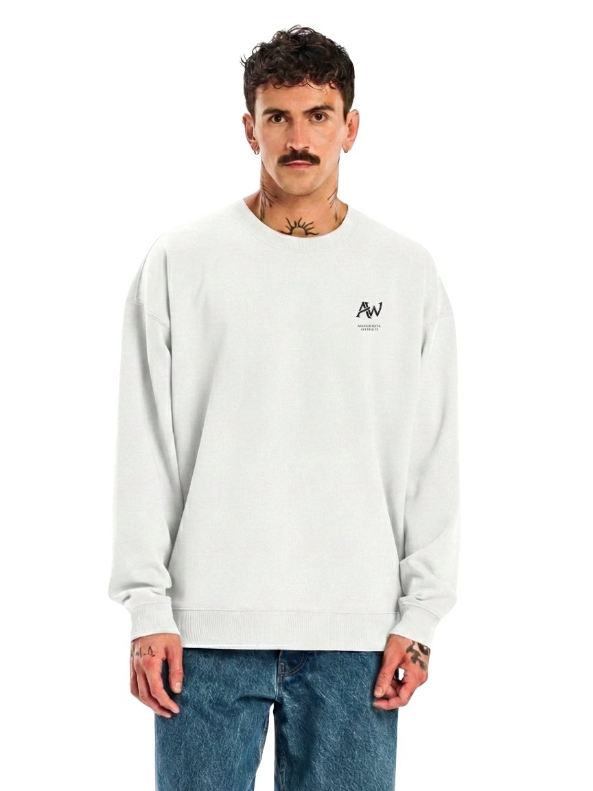 Authentic warrior/ Unisex Organic Oversized Sweatshirt product image (1)