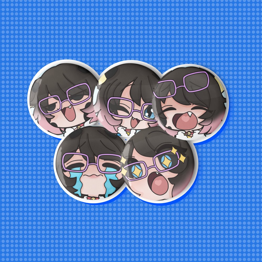 Emoting Pin Set product image (1)