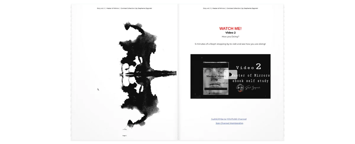 iScry vol. 2 MASTER OF MIRRORS | 33 inkblots | eBook/PDF product image (4)