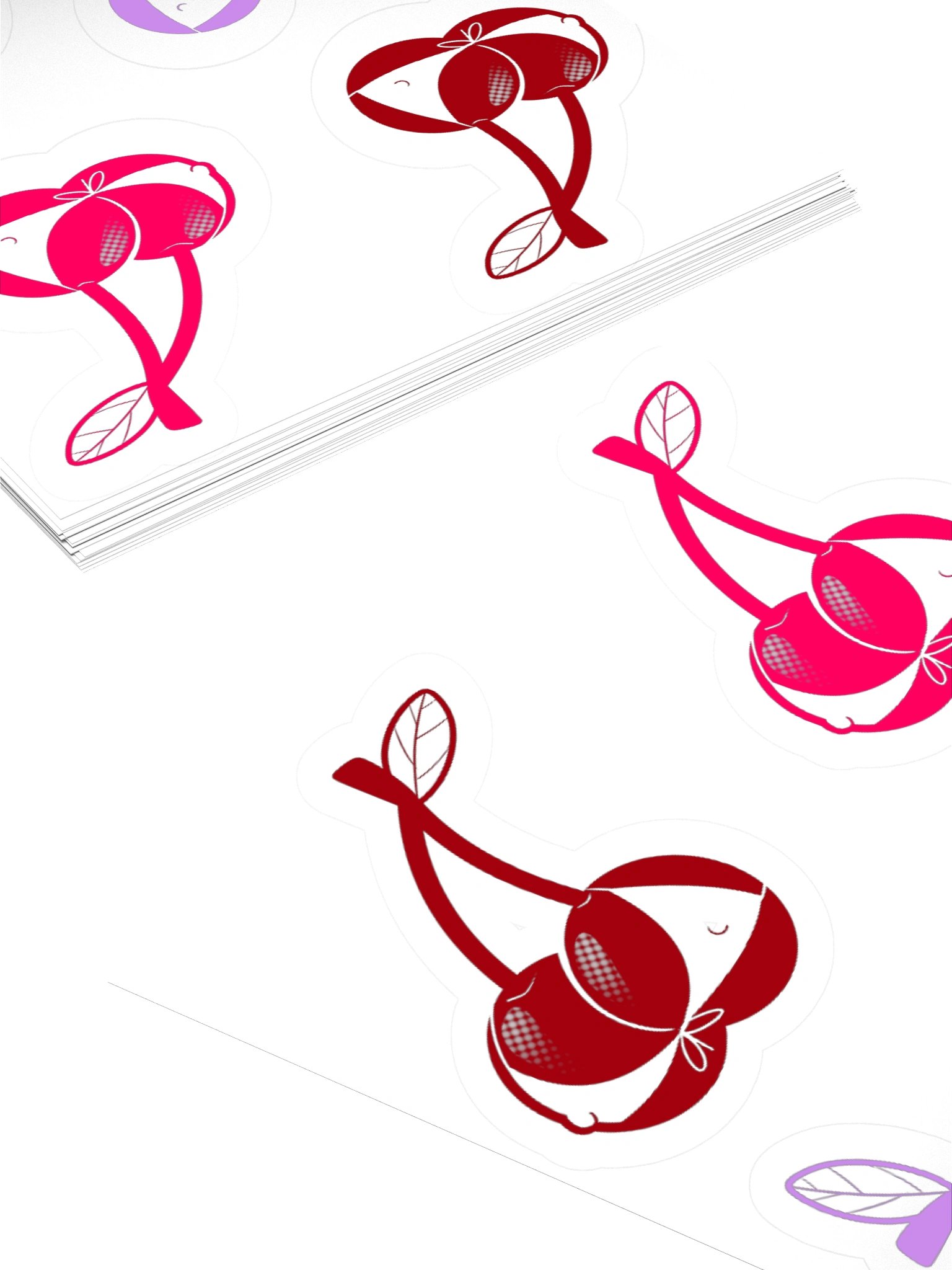 CHERRY STICKER SHEET product image (12)