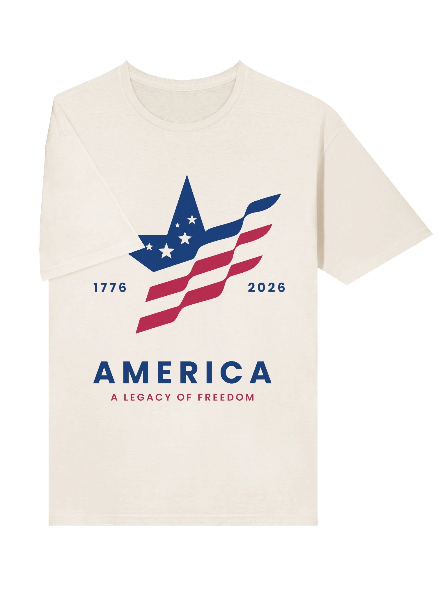 Stars and Stripes Unisex T-shirt product image (5)