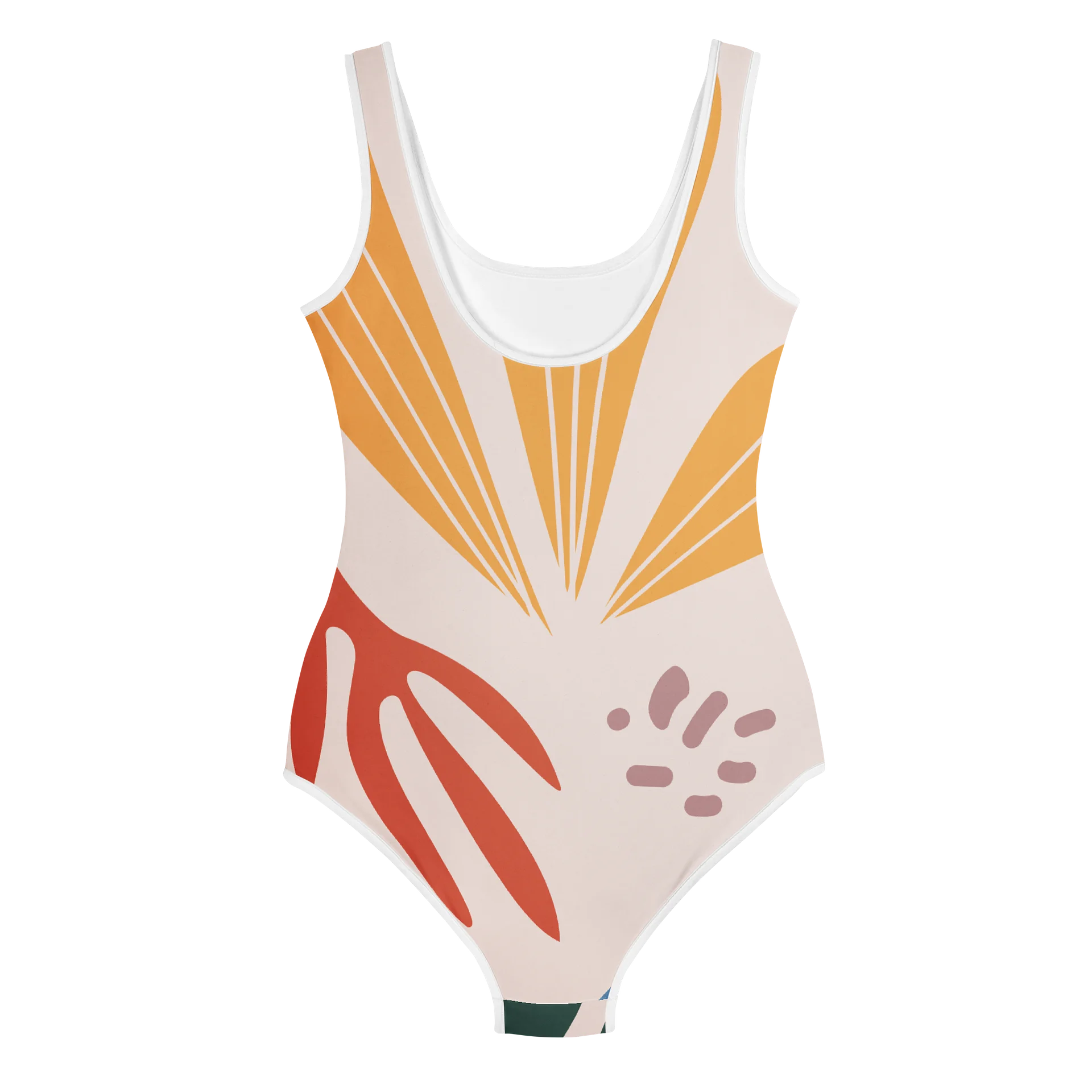 Abstract Botanical Youth Swimsuit product image (3)