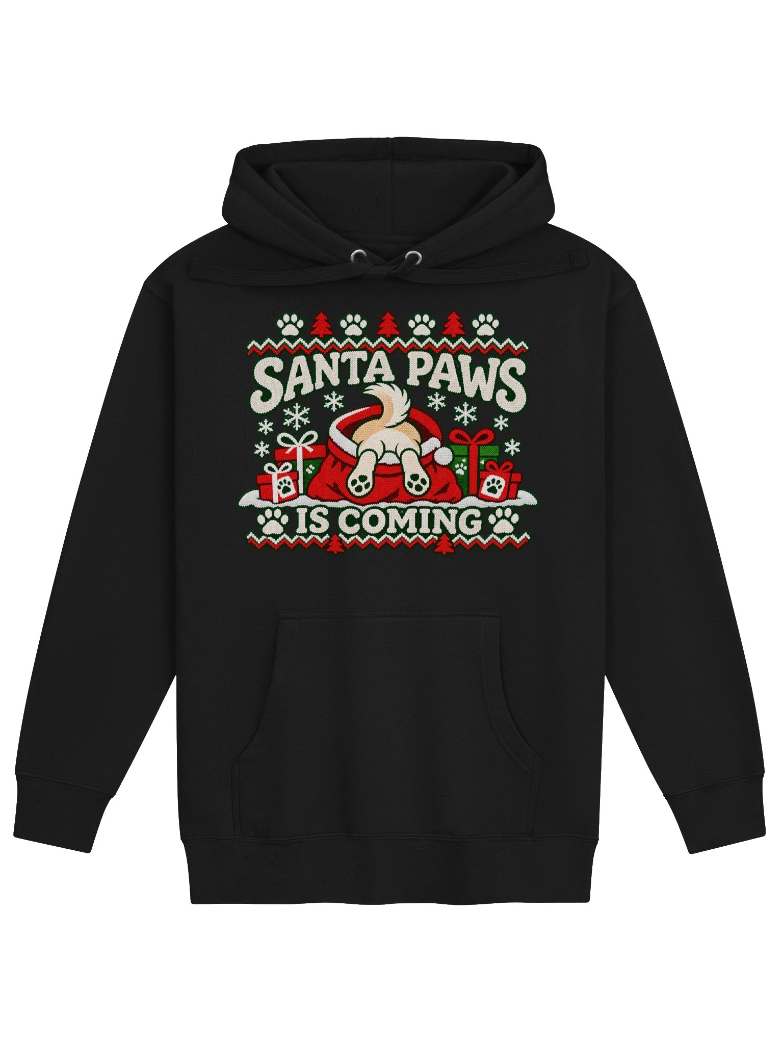 Santa Paws Christmas Hoodie product image (7)