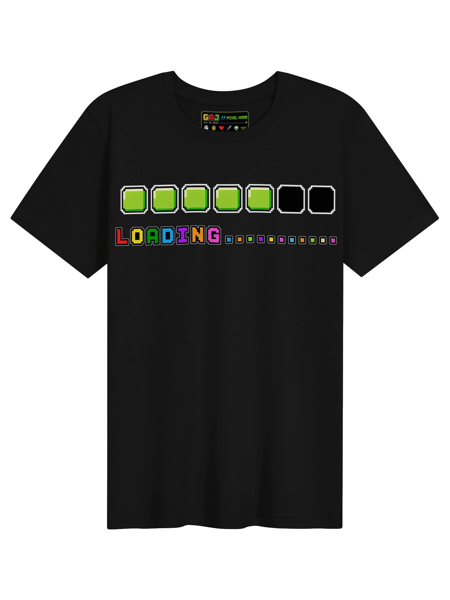 ⏳ Loading... | Pixel Mode Gaming T-Shirt - SOFT COTTON - product image (1)